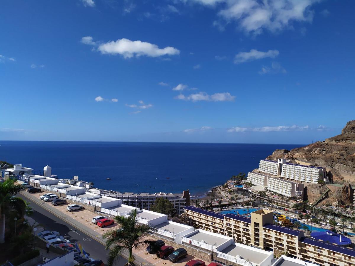 Ocean View Apartment In Taurito, Mogan - Top Floor エクステリア 写真