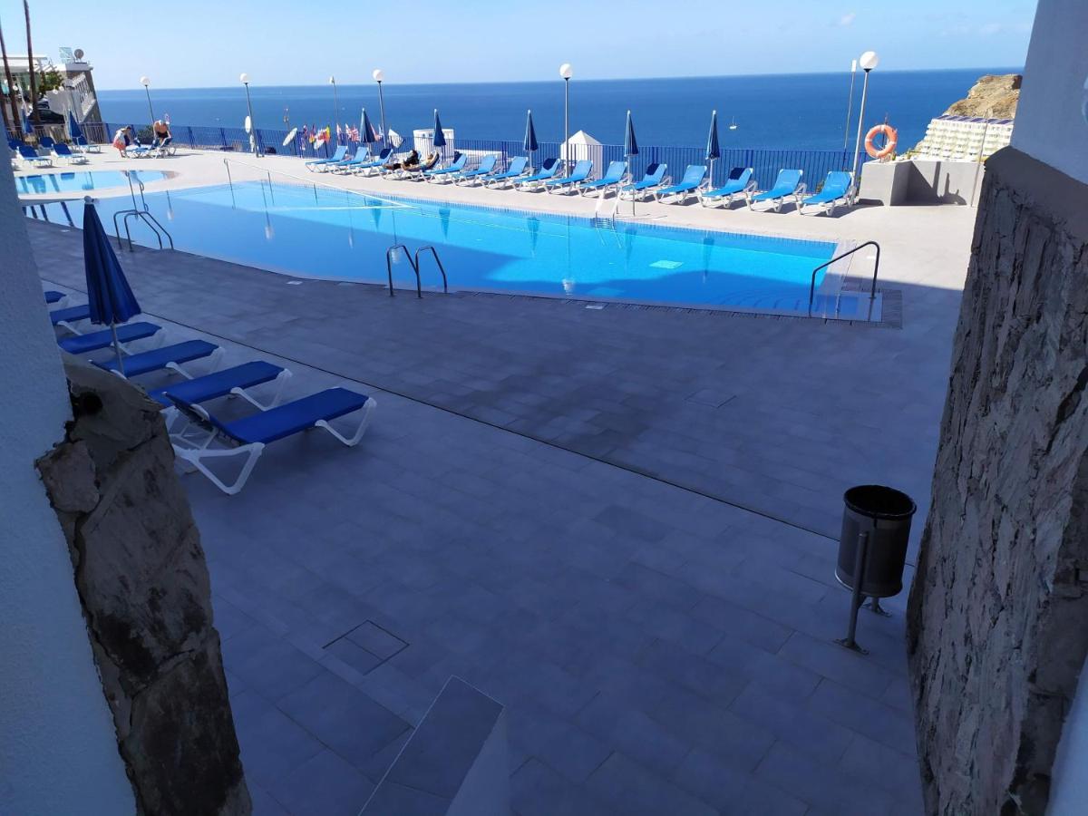 Ocean View Apartment In Taurito, Mogan - Top Floor エクステリア 写真